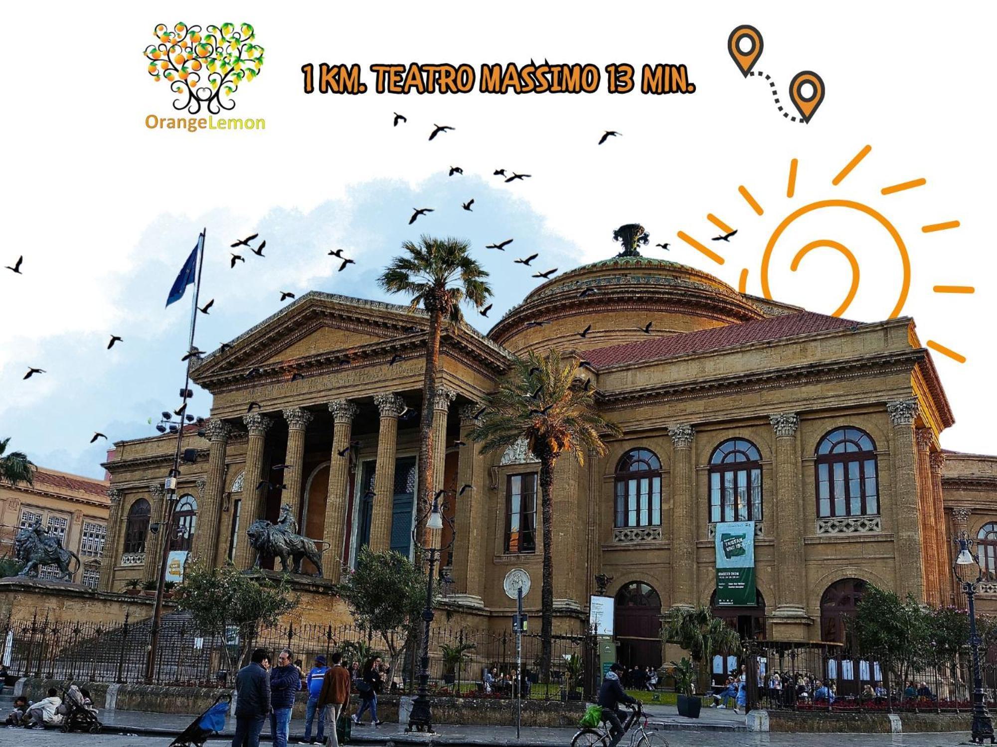 Orange Lemon Center Palermo Lägenhet Exteriör bild